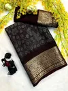 Wow Qalamqari Dola Silk Flower Design Fancy Saree Orders In India